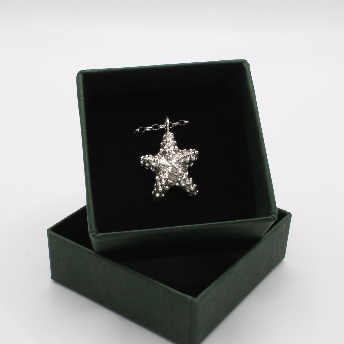 Asteroidea Silver Necklace